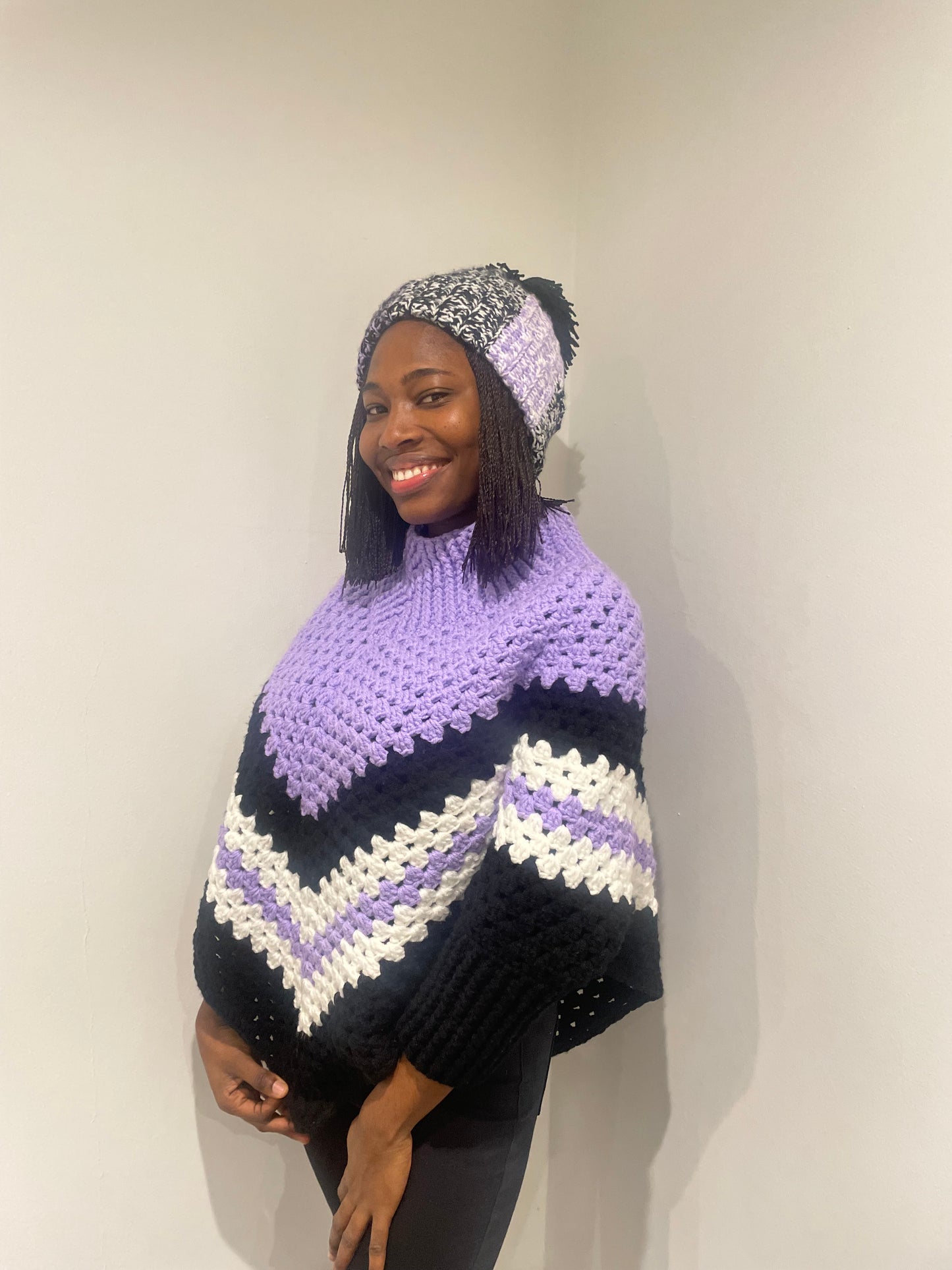 Crochet straight hat